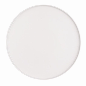 Porcelain Round Flat Plate with Lip Large Serveware clearance shop