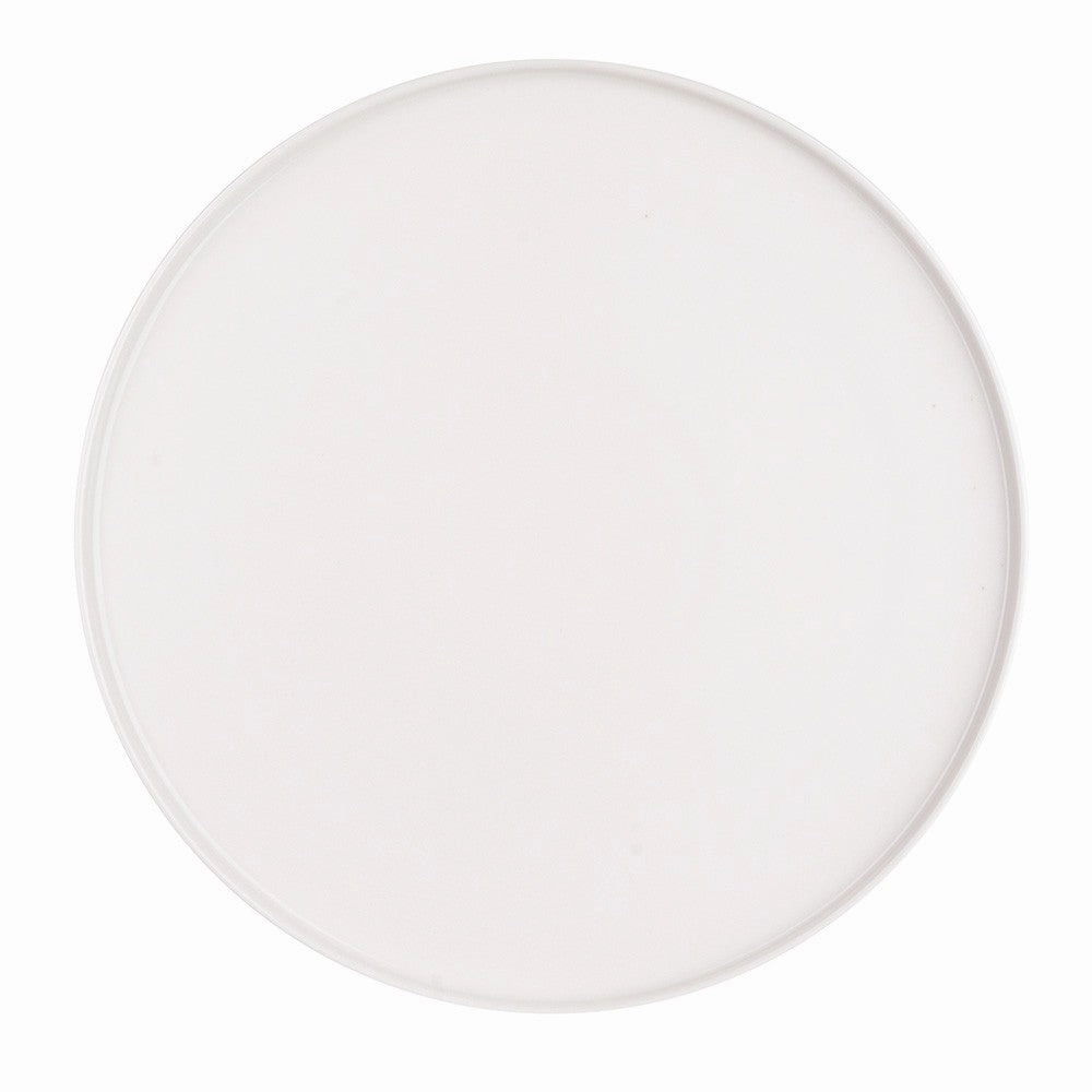 Porcelain Round Flat Plate with Lip Large Serveware clearance shop