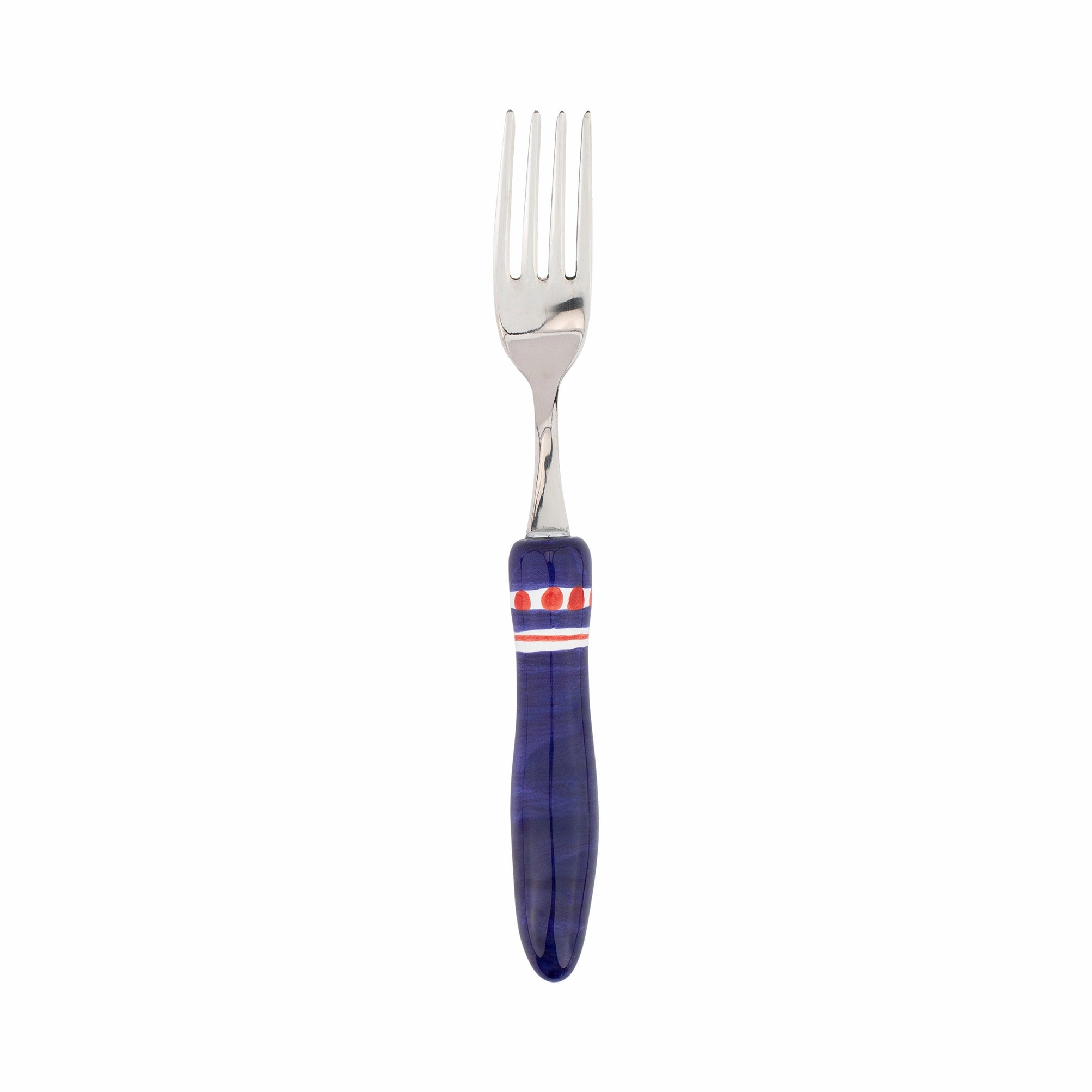 Positano Blue Place Fork Serveware deals online