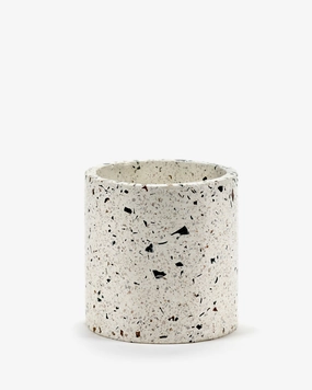 Pot terrazzo S white Pottery & Urban Jungle decor outlet