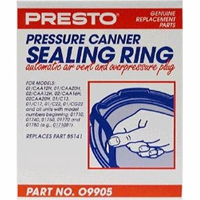 Presto 09905 Pressure Canner Sealing Ring  Air Vent and Plug Cookware online kitchen sale