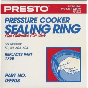 Presto 09908 Pressure Cooker Sealing Ring and  Automatic Air Vent Cookware online kitchen sale