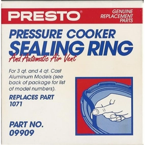 Presto 09909 Sealing Ring for 3 qt and 4 qt Aluminum Pressure Cookers Cookware online kitchen sale