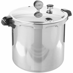 Presto 1784 23 qt. Induction Compatible Pressure Canner, Silver Cookware hot cookware outlet