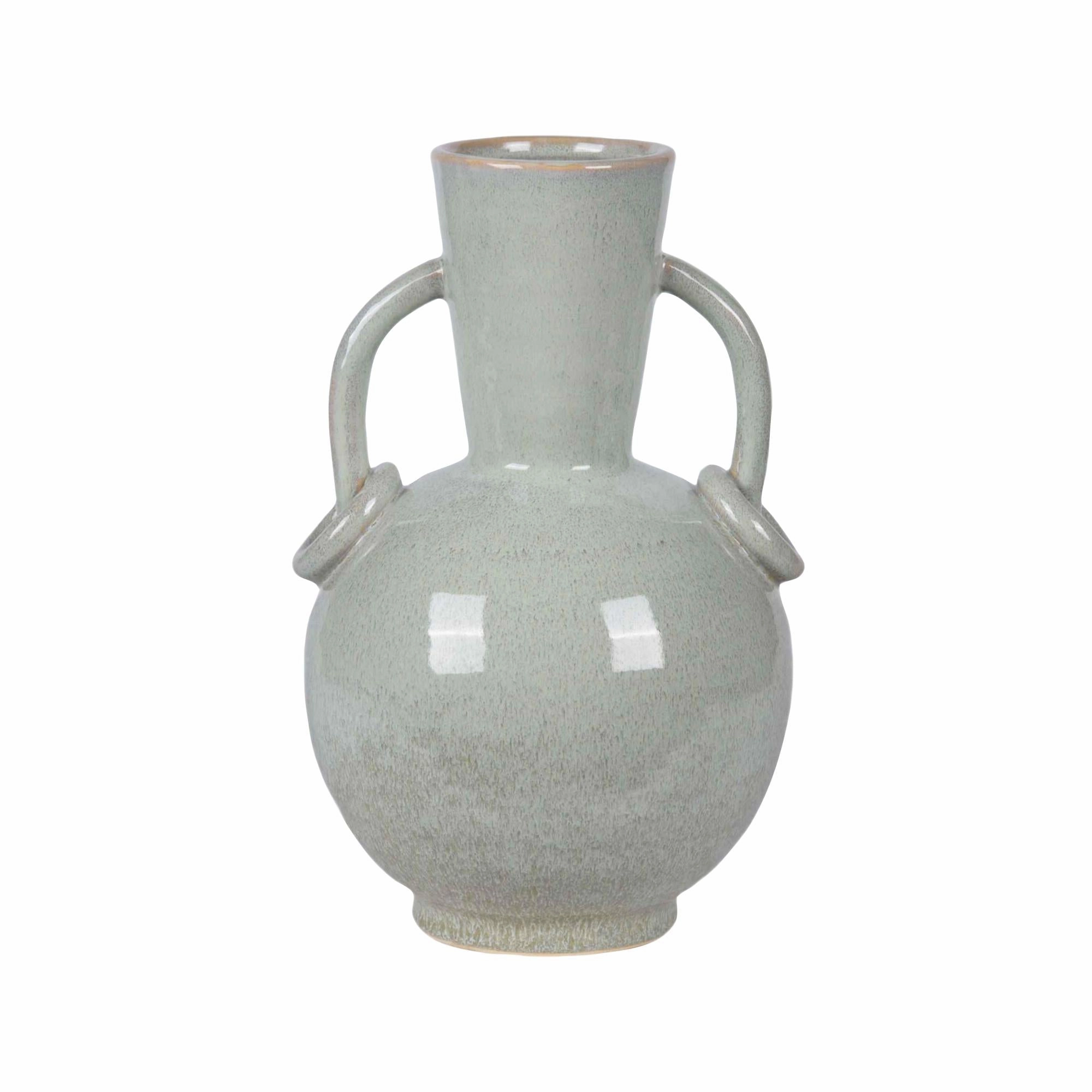 Primo Mint Ceramic Loop Handle Vase Sml Cheap Vases for home