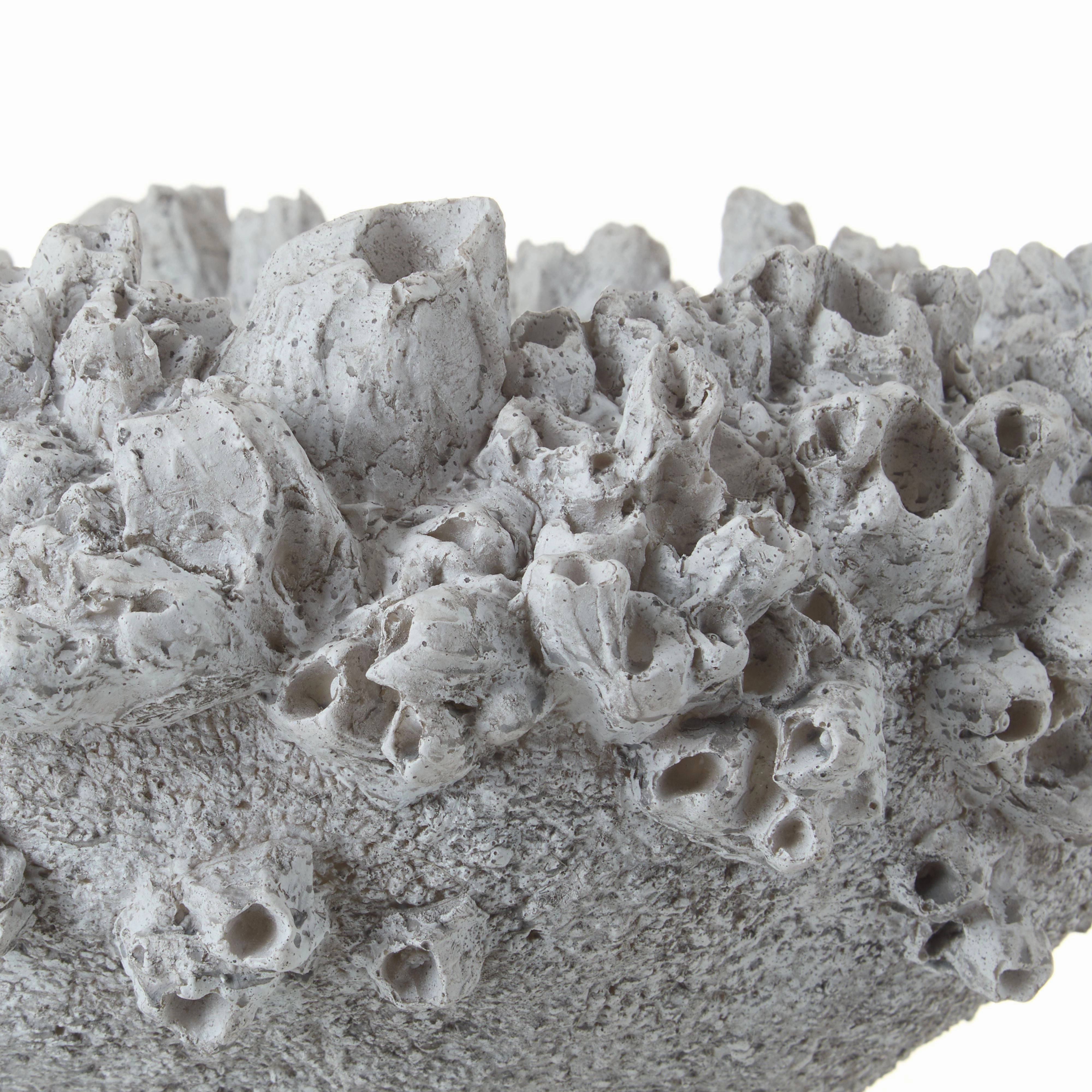 Primrose Vessel 28.5x31.5x13.2cm Grey