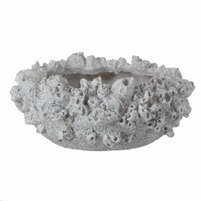 Primrose Vessel 28.5x31.5x13.2cm Grey Cheap Vases for home