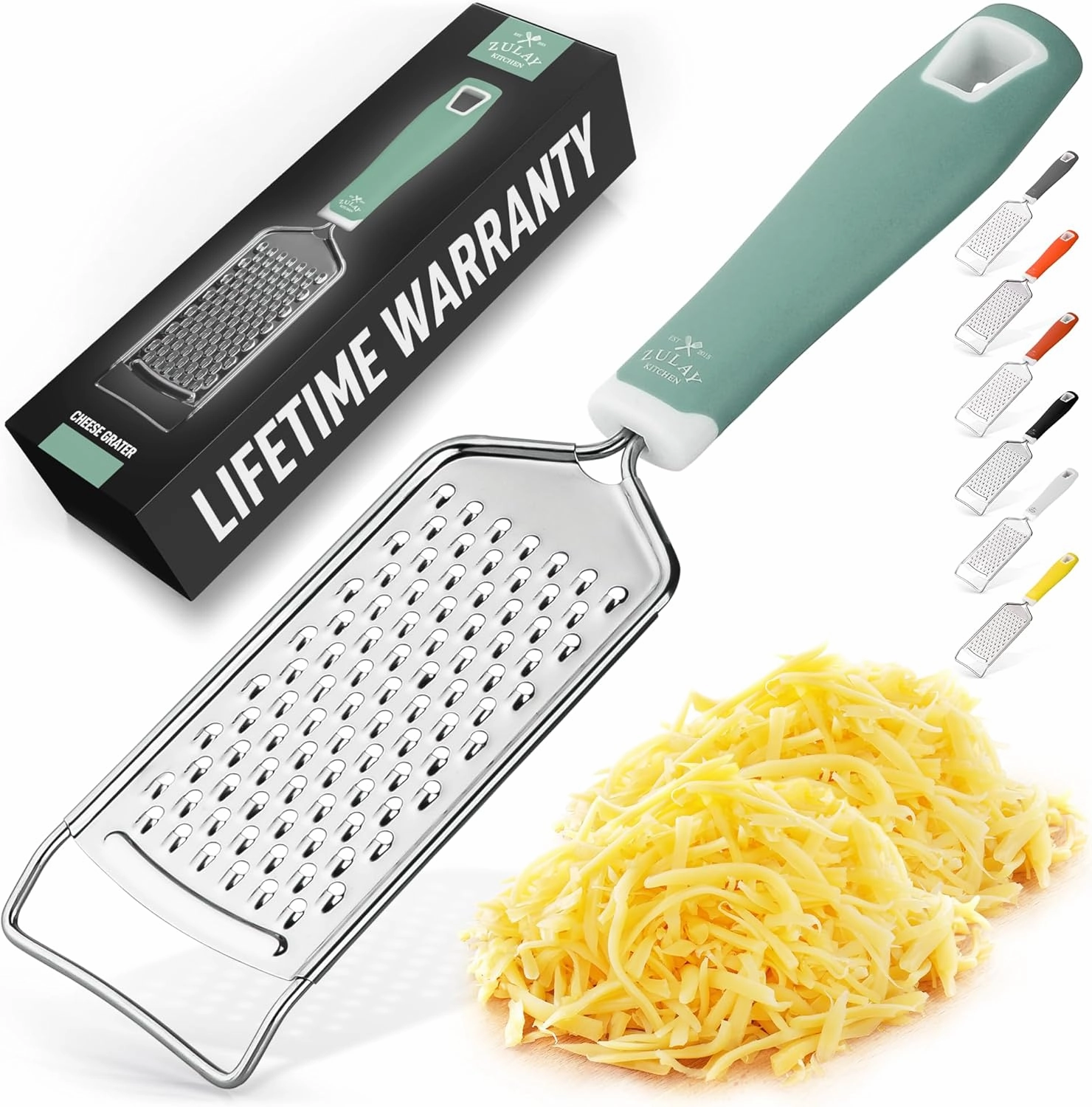 Professional Stainless Steel Flat Handheld Cheese Grater
