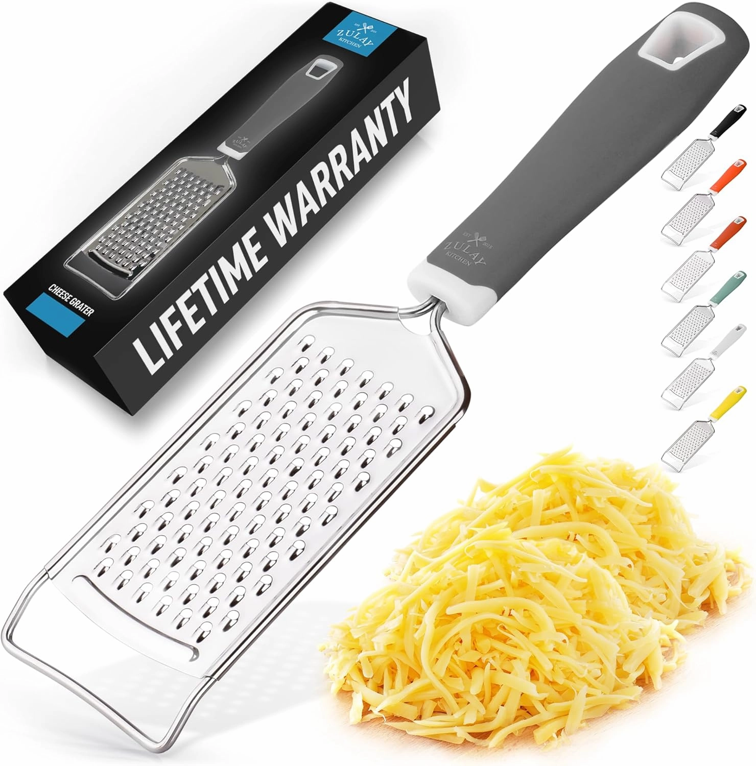 Professional Stainless Steel Flat Handheld Cheese Grater