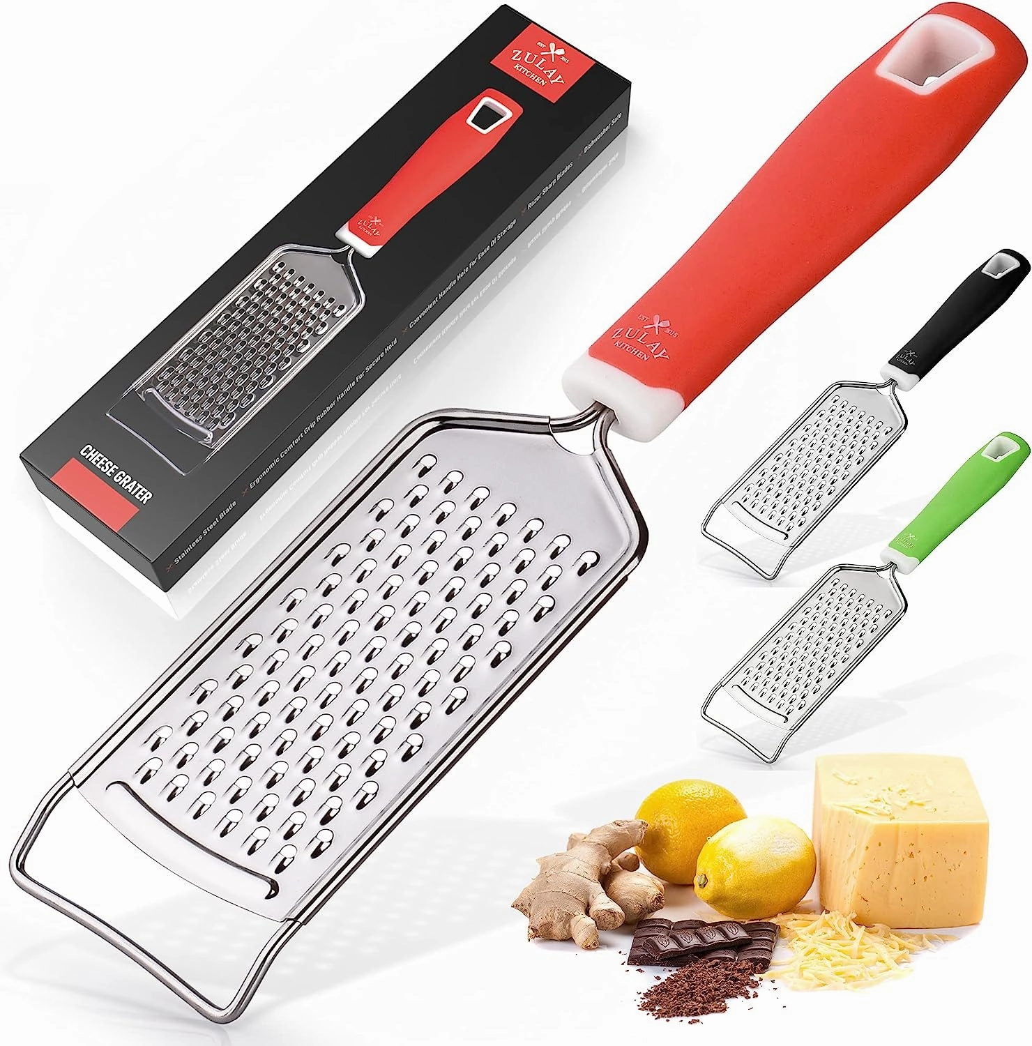 Professional Stainless Steel Flat Handheld Cheese Grater Cutlery outlet discounts