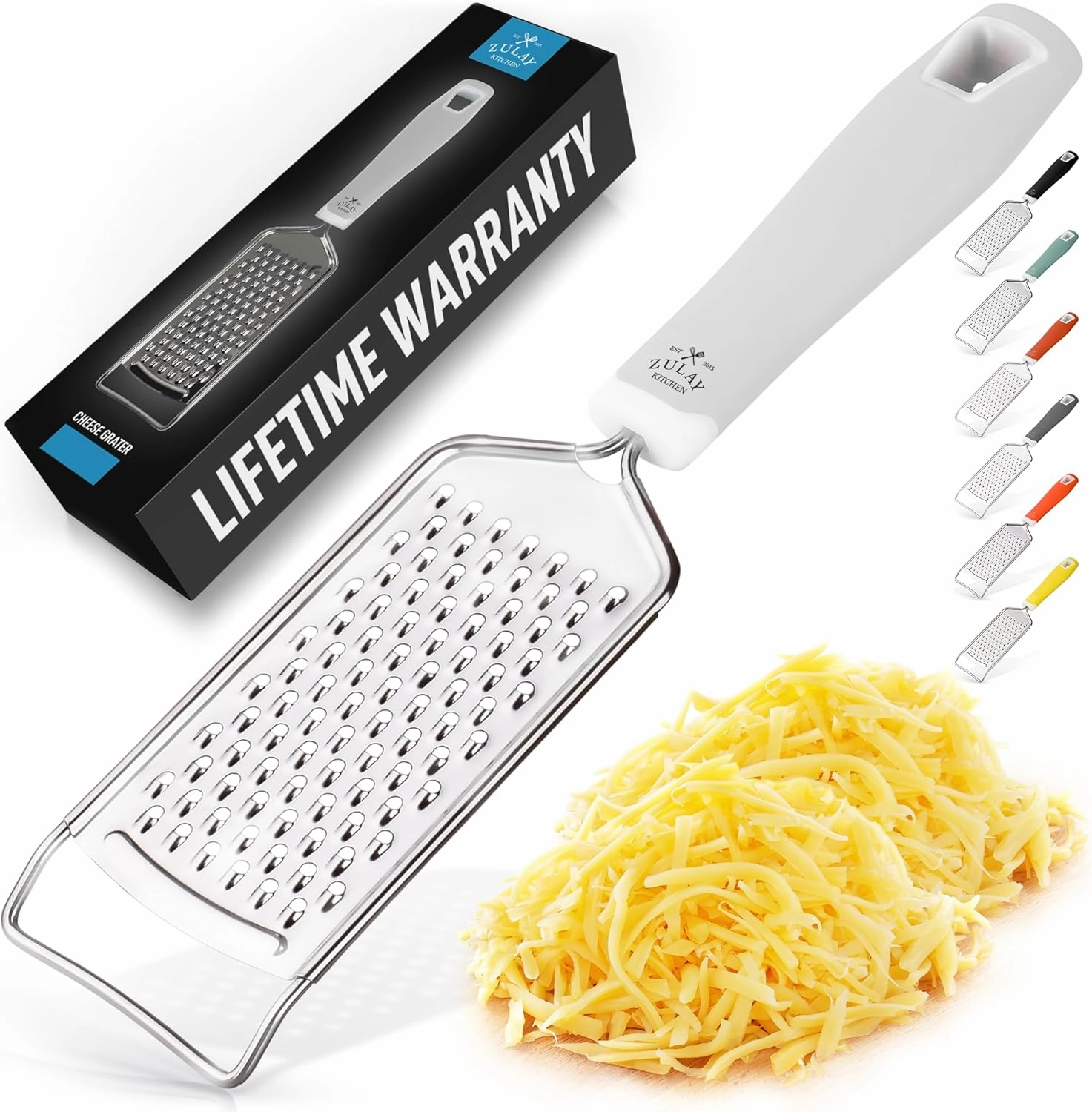 Professional Stainless Steel Flat Handheld Cheese Grater