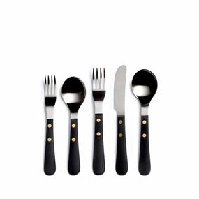 Provencal Flatware in Black (5 piece setting) Flatware & Knives tabletop deals