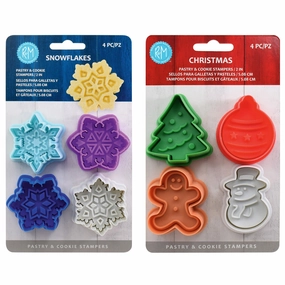 R&M International Assorted Winter Cookie Stamper, Set of 10 Cooking Tools & Accessories outlet tools