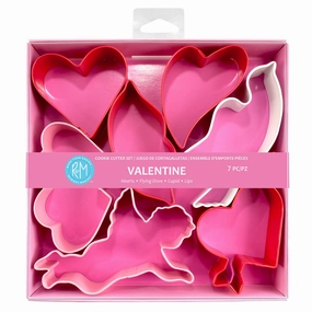 R&M International Valentine Color 7 Piece Cookie Cutter Set Cooking Tools & Accessories outlet tools