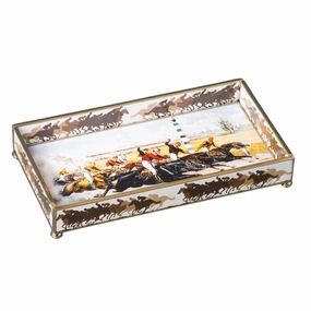 Race Track 6 x 12 Decorative Tray Decorative Trays cheap sale