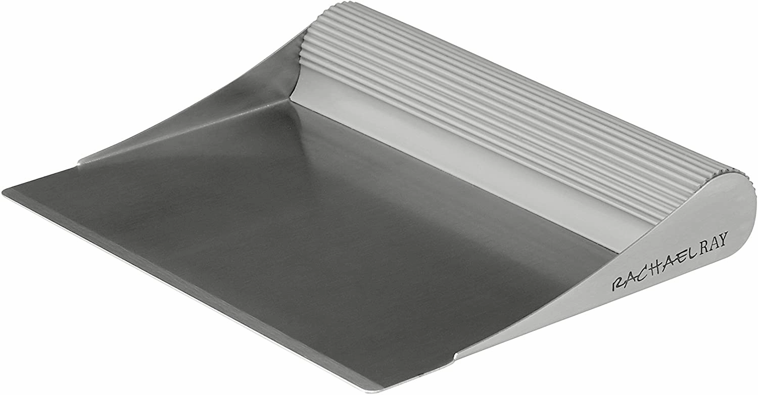 Rachael Ray Tools & Gadgets Stainless Steel Bench Scrape, Gray