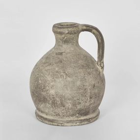Raso Jug Short Grey Cheap Vases for home