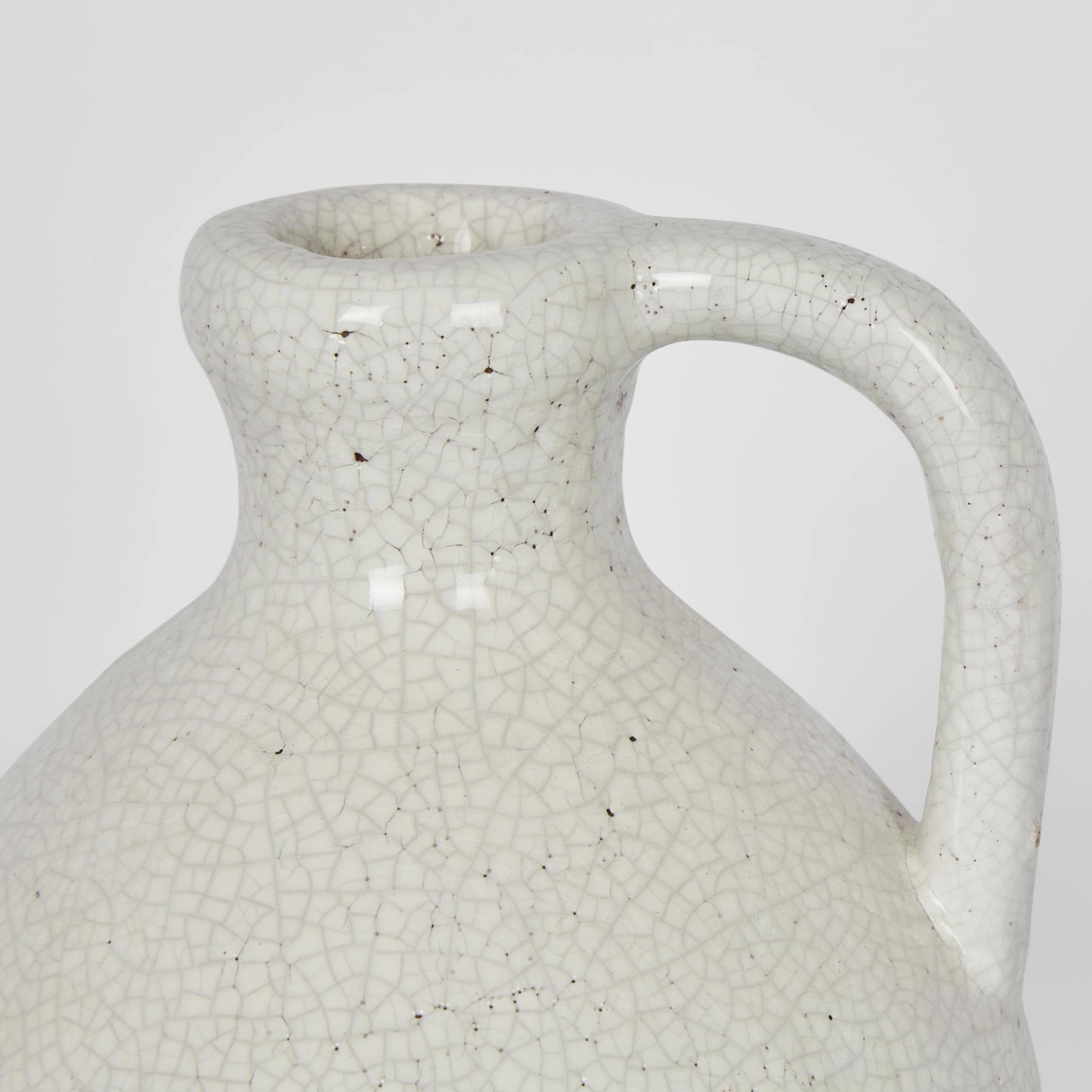 Raso Jug Short White Cheap Vases for home