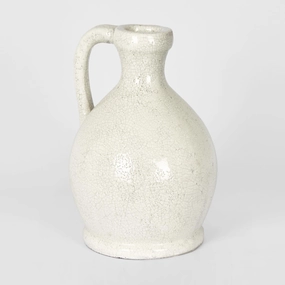 Raso Jug Tall White Cheap Vases for home
