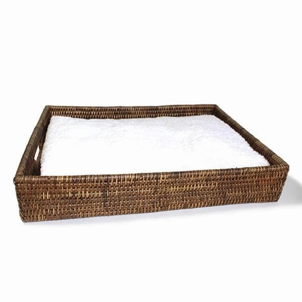 Rattan Tray Rectangular 15"