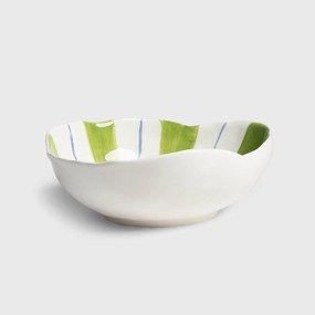 Ray Bowl, 27 x 21cm, green Serving Bowls Entertaining Set