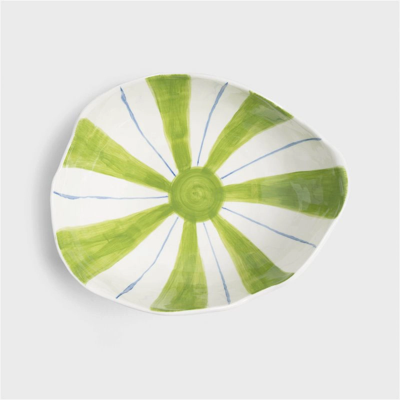 Ray Bowl, 27 x 21cm, green Bowls dinnerware special