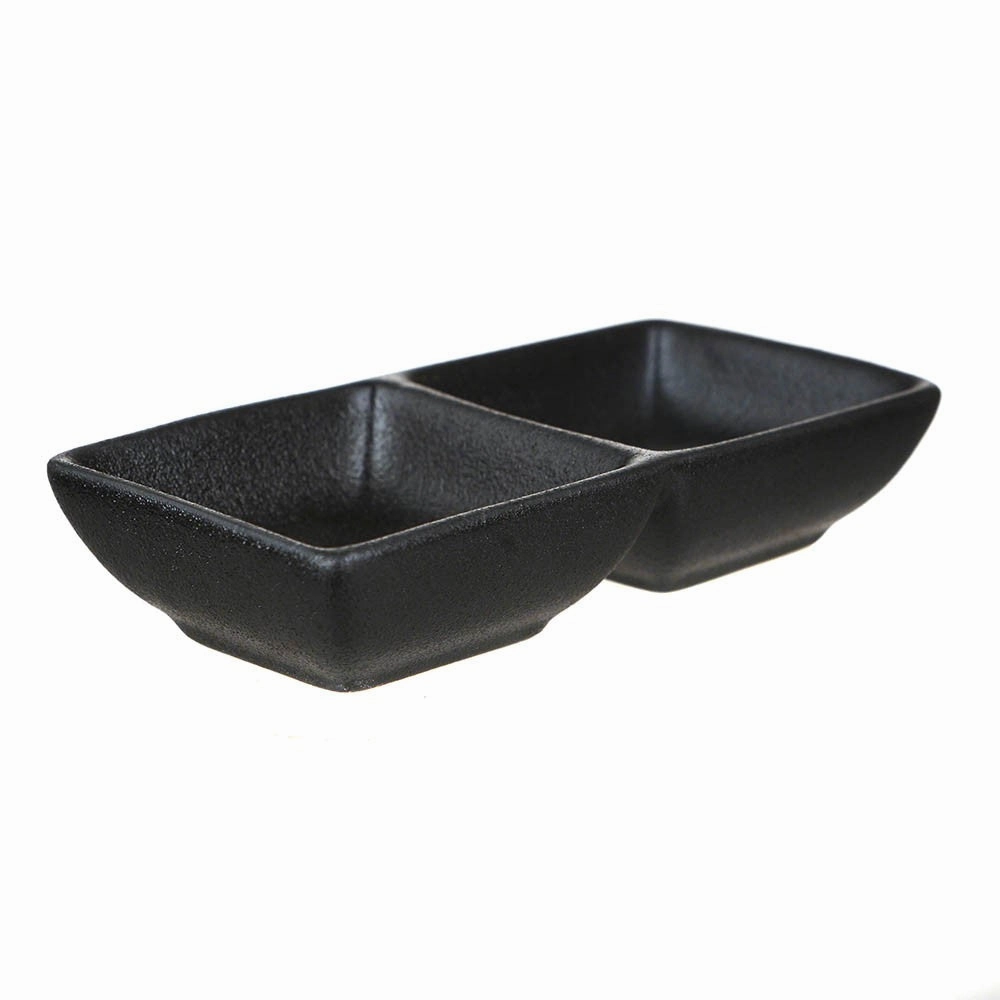 Rectangle Dish with 2 Divisions Serveware clearance shop
