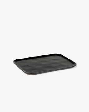 Rectangular plate n1 XL dark blue La nouvelle table Dinnerware tableware outlet