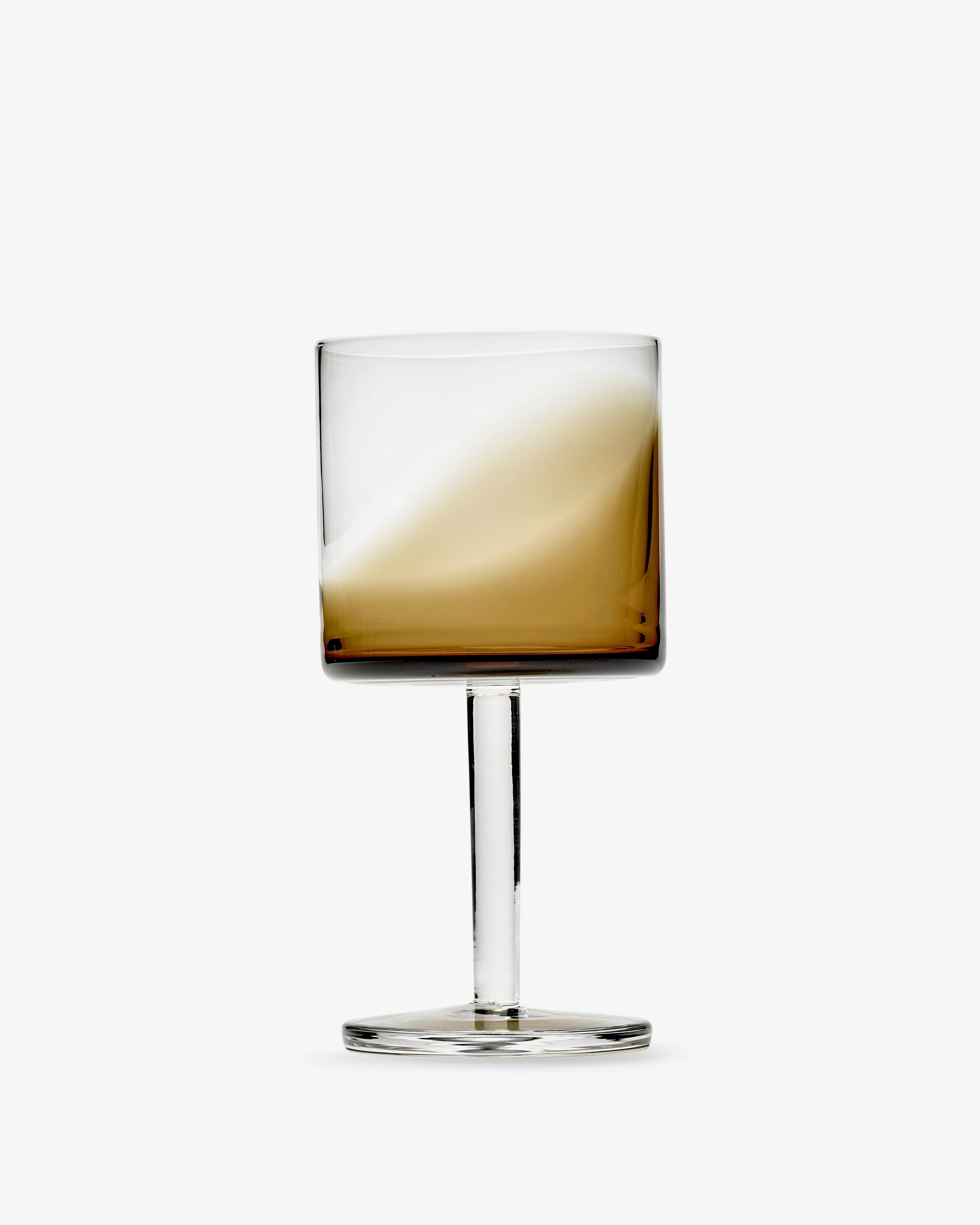 Red wine glass amber Zuma Glassware Tableware discount