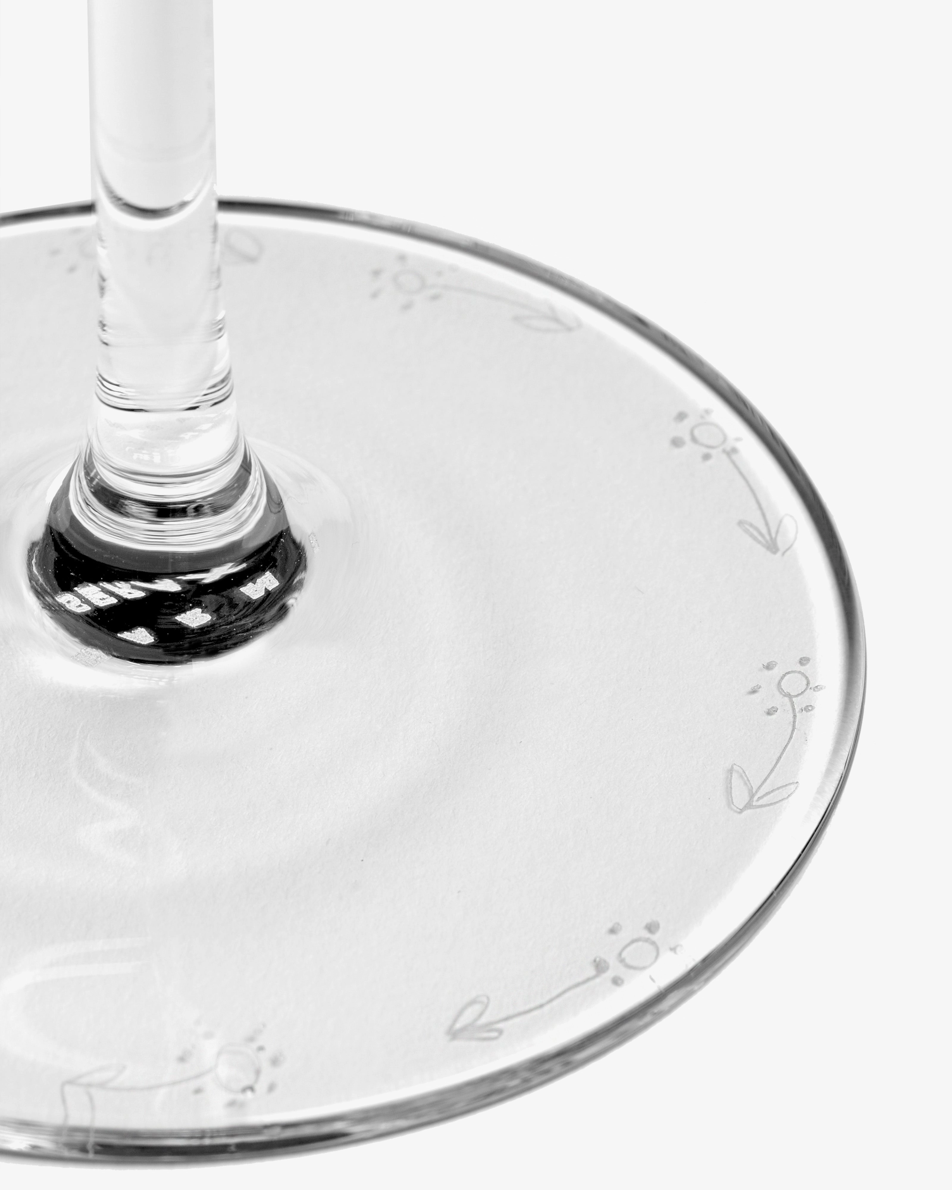 RED WINE GLASS ANEMONE VANIGLIA MF Glassware Tableware discount