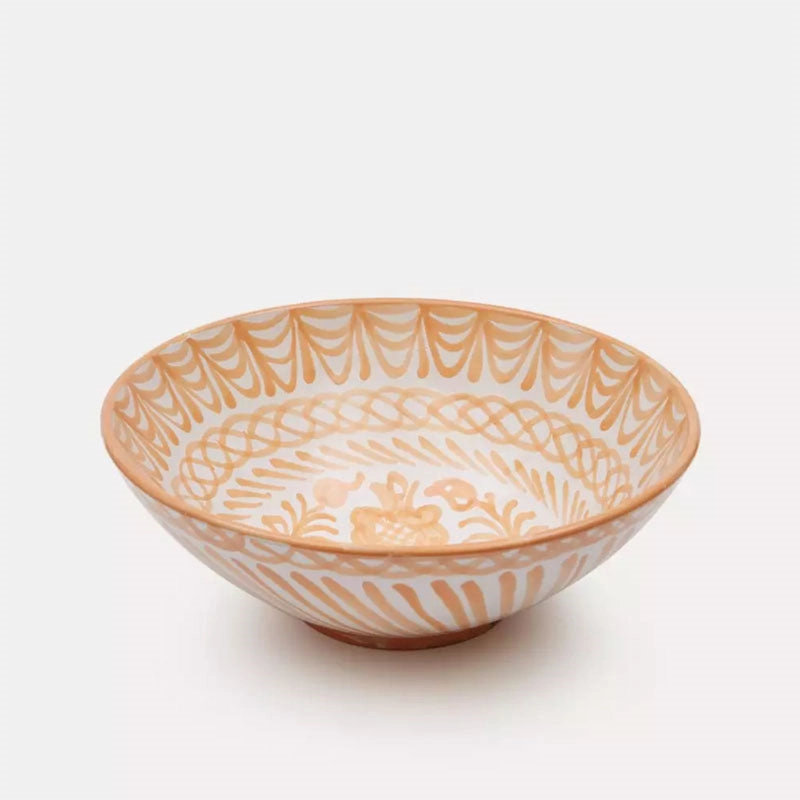Repintado Large Serving Bowl, D30cm, Melon Serveware Good quality and affordable
