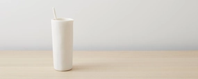 resin pitcher with stirrer - white Entertaining Servingware discount