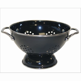 Reston Lloyd 08100 Calypso Basics 1.5qt Colander  Black Cookware hot cookware outlet