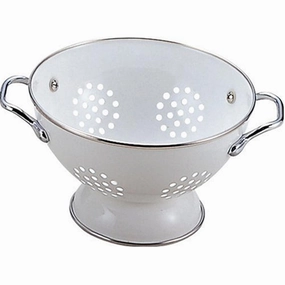 Reston Lloyd 08300 Calypso Basics 1.5qt Colander  White Cookware online kitchen sale