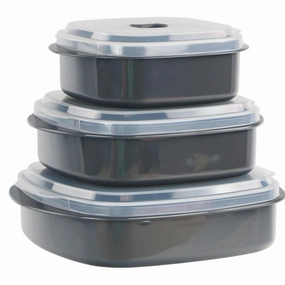 Reston Lloyd 20110 Microwave Cookware Set Gray Cooking Tools & Accessories clearance kits