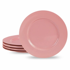 Reston Lloyd 72601 6pc Melamine Salad Plate  Pink Dinnerware clearance deals