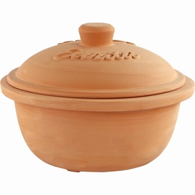 Reston Lloyd, Ltd. 99603 Eurita Clay Roaster Dutch Oven, 2 Quarts Cookware hot cookware outlet