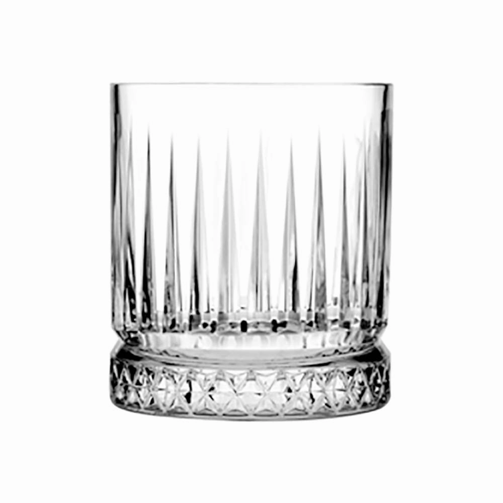 Ribbed Elysia Whisky Glass Drinkware Bar Essentials