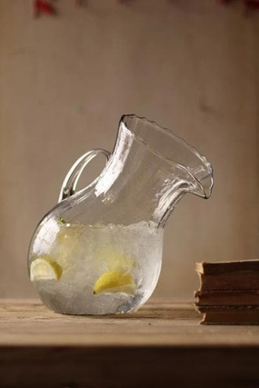 Ribbed Tilted Pitcher Drinkware best price