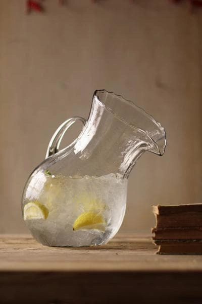 Ribbed Tilted Pitcher Drinkware best price