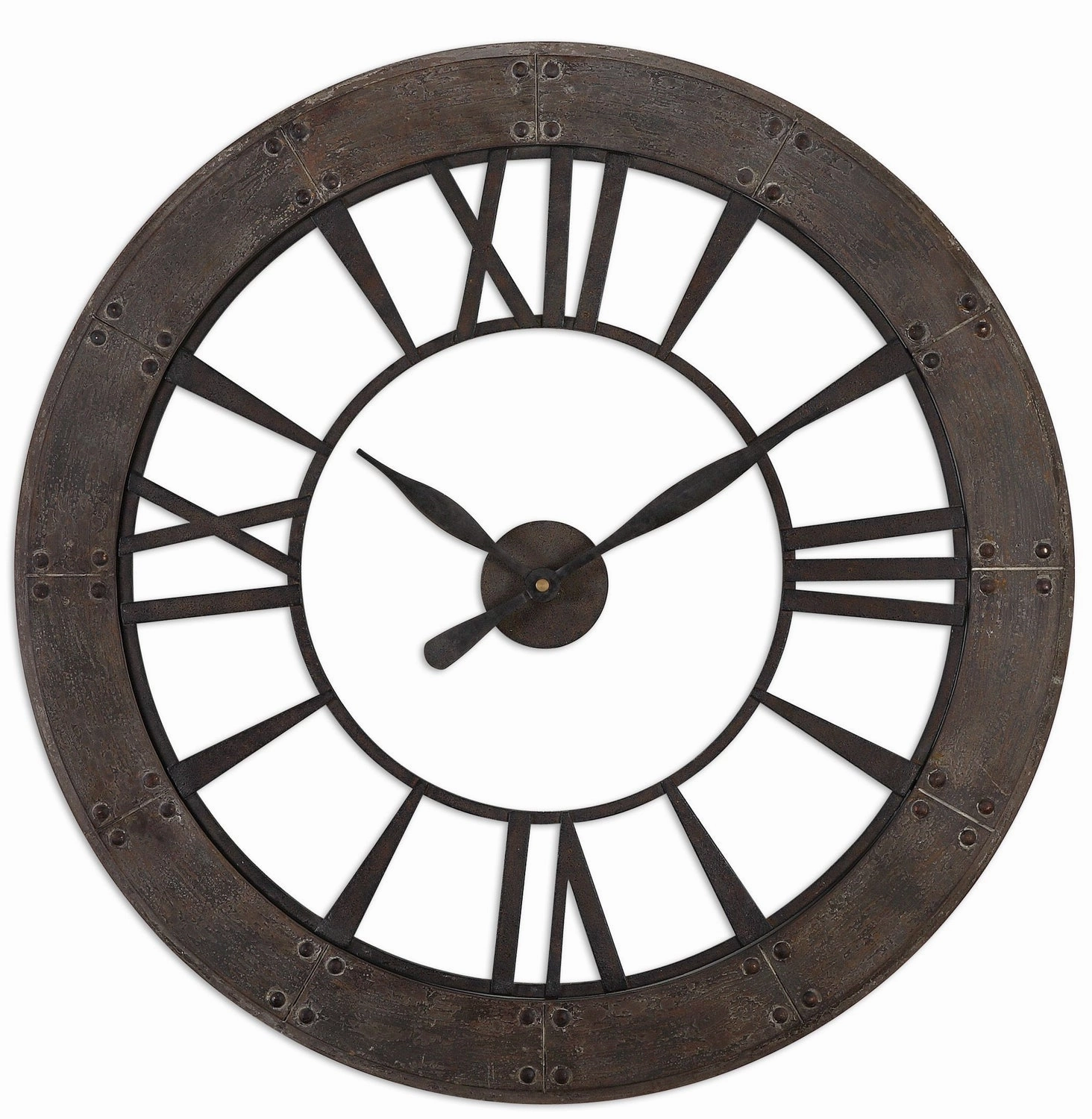 Ronan Wall Clock Dark Rustic Bronze Wall Clocks Timeless Sale