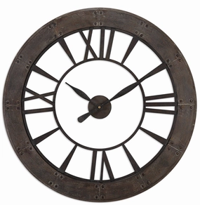 Ronan Wall Clock Dark Rustic Bronze Wall Clocks Timeless Sale