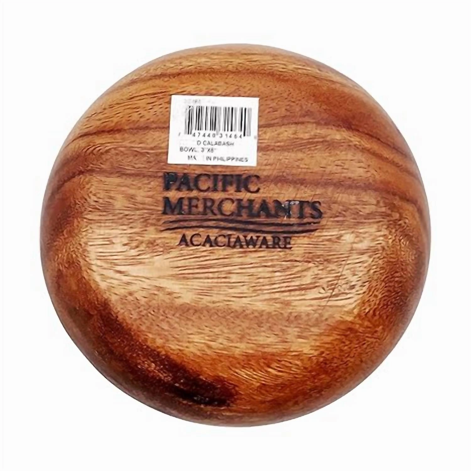 Round Calabash Bowl In Acacia Wood
