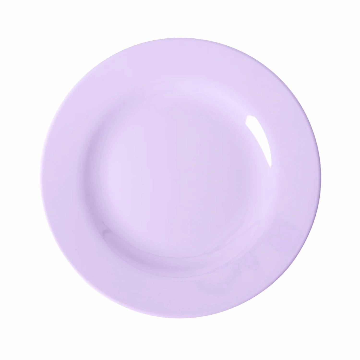 Round Melamine Set Of 6 Plates In Flower Me Happy