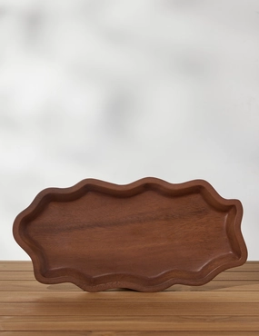 Ruffle Serving Tray by Sarah Sherman Samuel Serveware kitchen discount