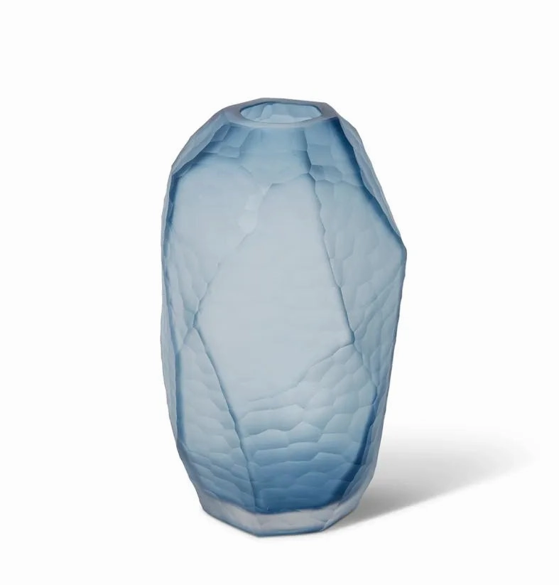 Rufus Vase Small 17x17x27cm Ink Blue Cheap Vases for home