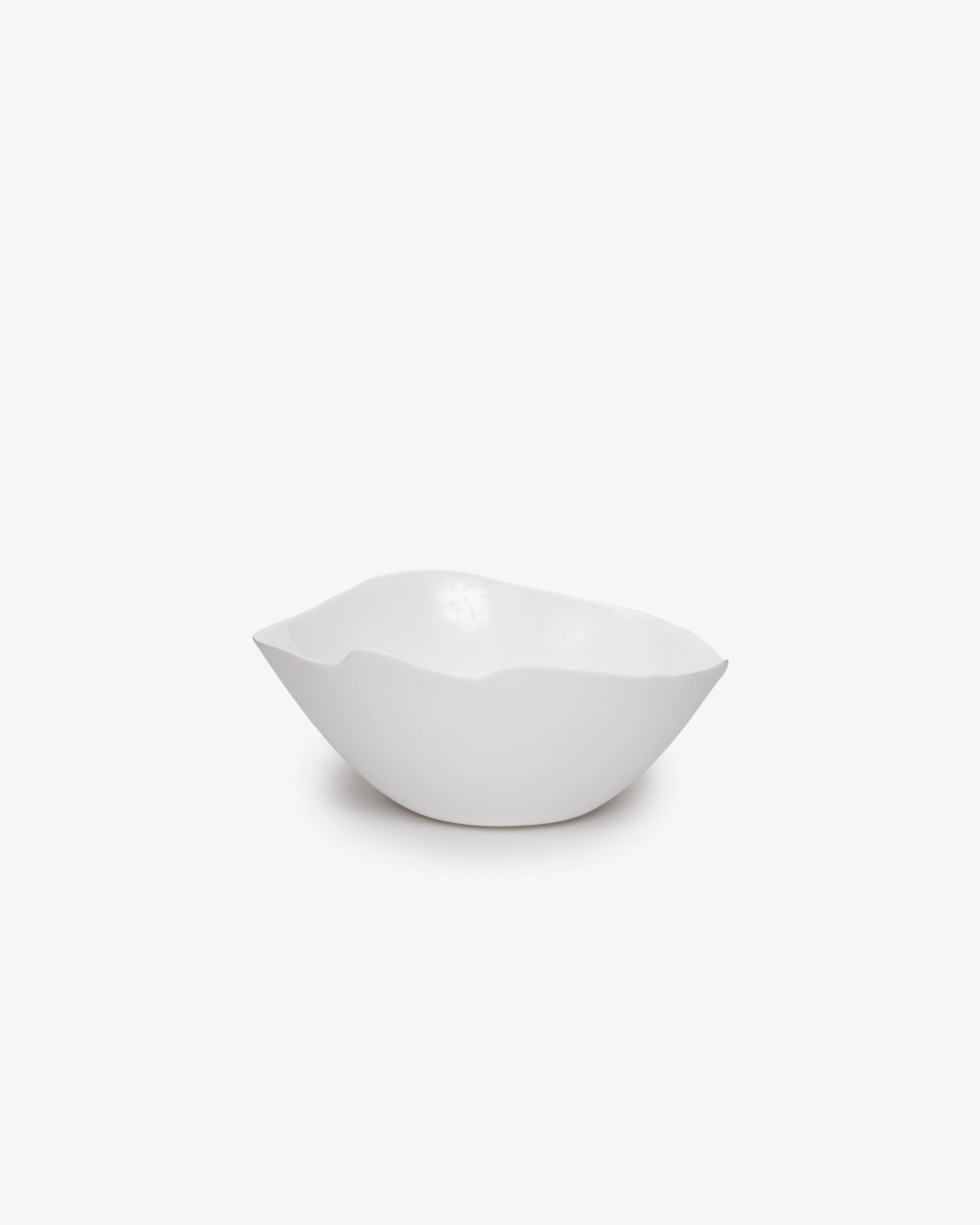 Salad Bowl Shanti white Perfect Imperfection Dinnerware tableware outlet
