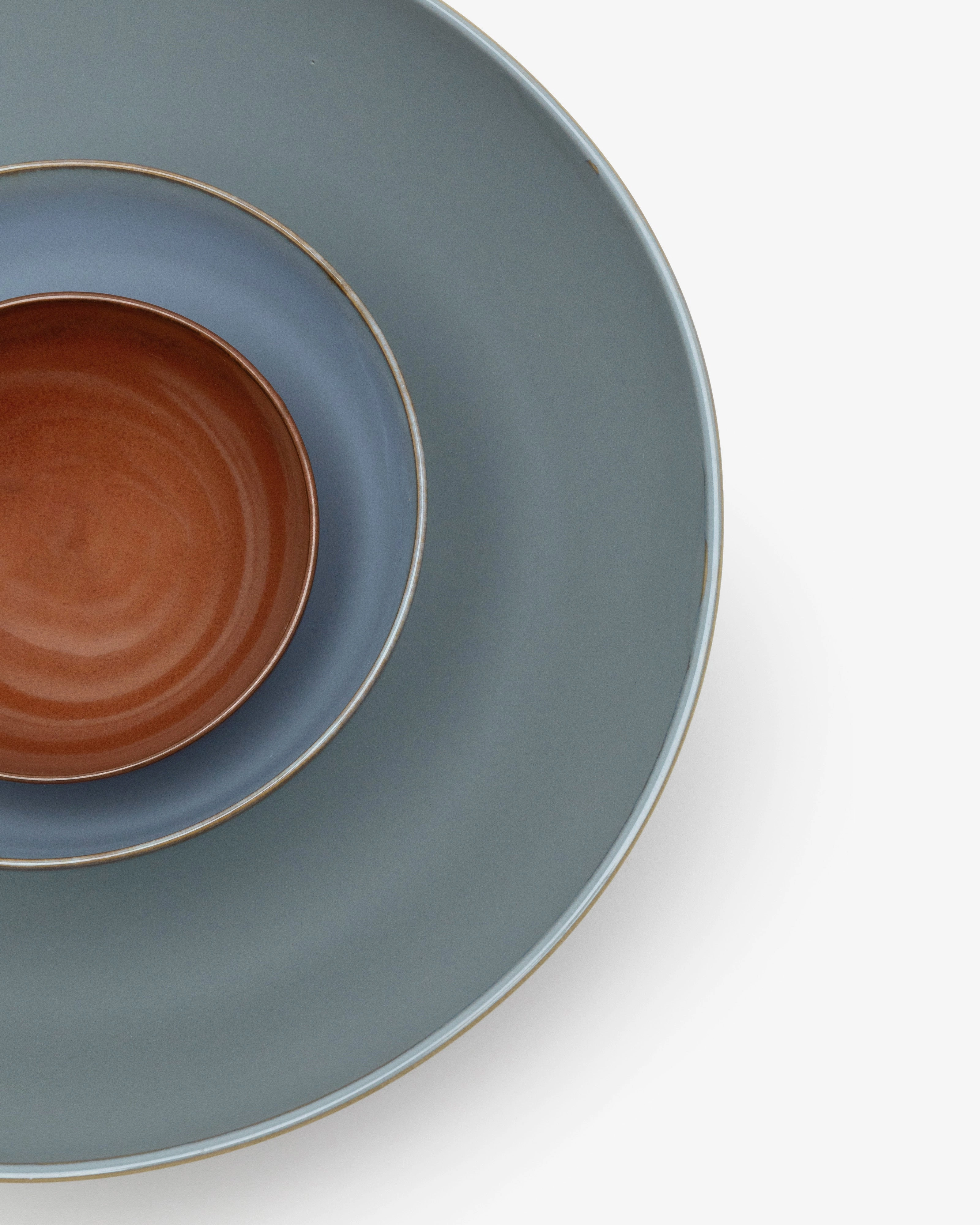 Salad bowl smoky blue Terres de rves