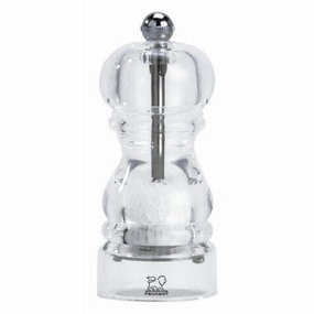Salt mill, 12cm, Peugeot, Nancy, clear acrylic finish Serveware Good quality and affordable