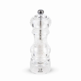 Salt mill, 18cm, Peugeot, Nancy, clear acrylic finish Serveware Good quality and affordable